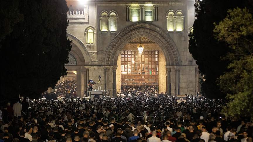 Oko 280.000 muslimana obilježilo Lejletu-l-kadr u džamiji Al-Aksa